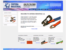 Tablet Screenshot of cinteria-industrial.com
